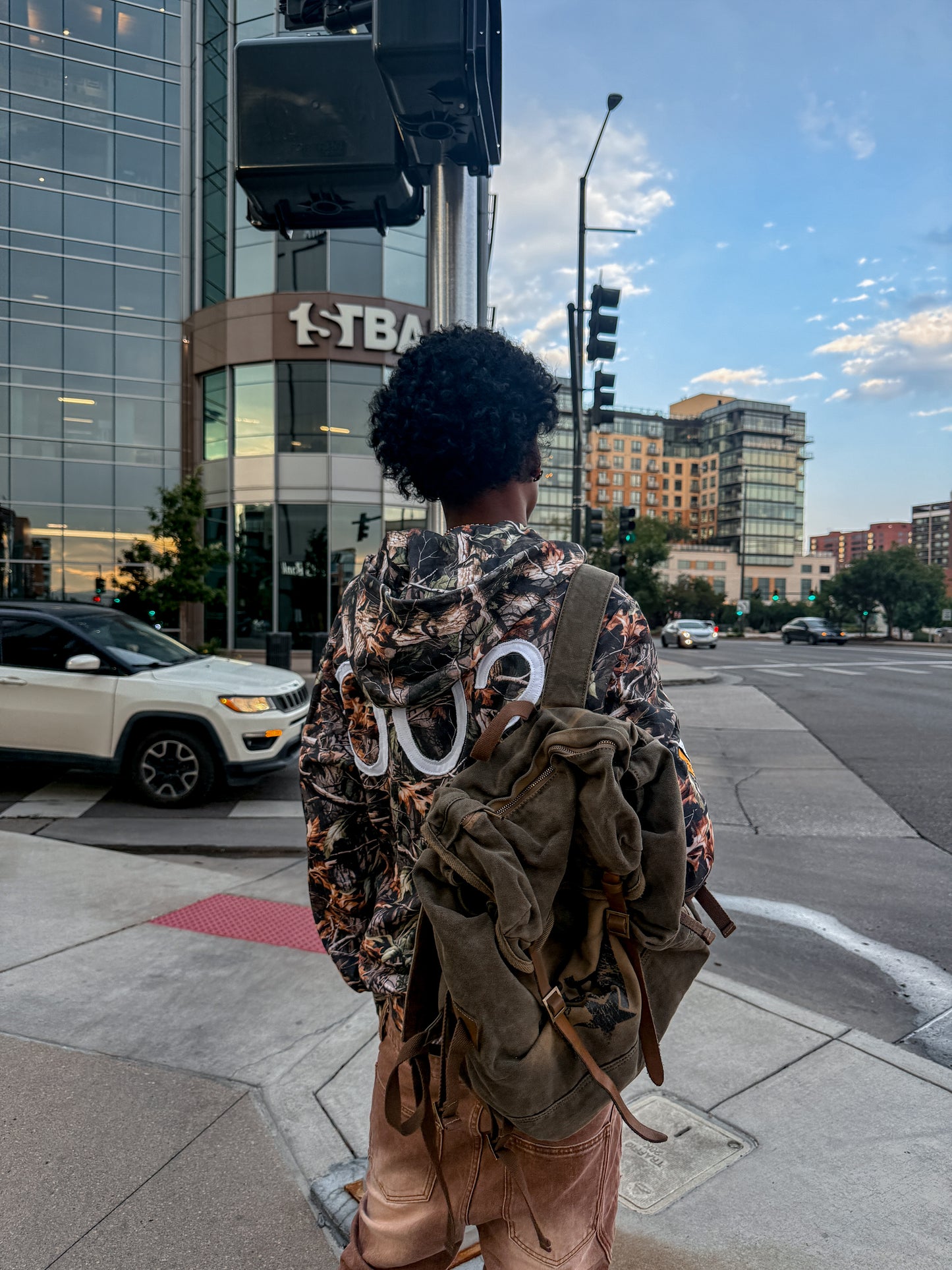Camouflage Zip-Up