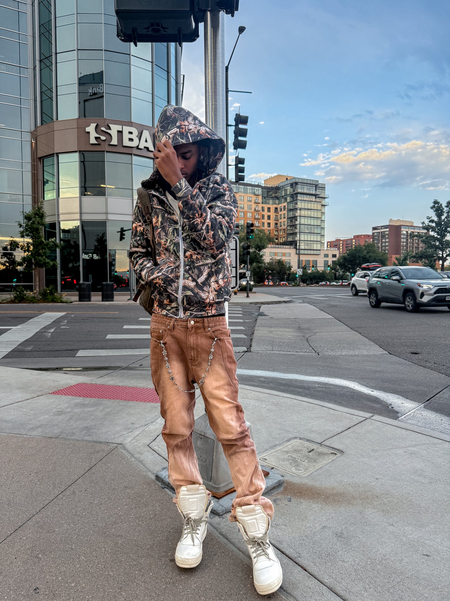 Camouflage Zip-Up